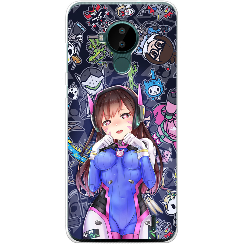 Чехол BoxFace Nokia C30 Overwatch D.VA