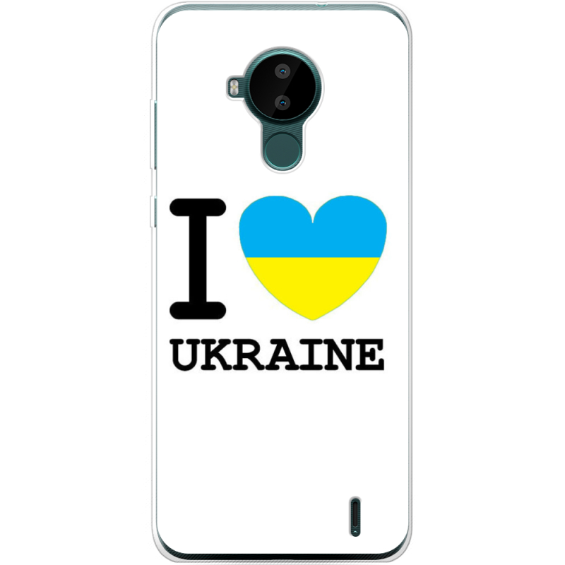 Чехол BoxFace Nokia C30 I love Ukraine