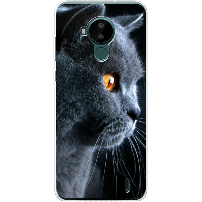 Чехол BoxFace Nokia C30 English cat