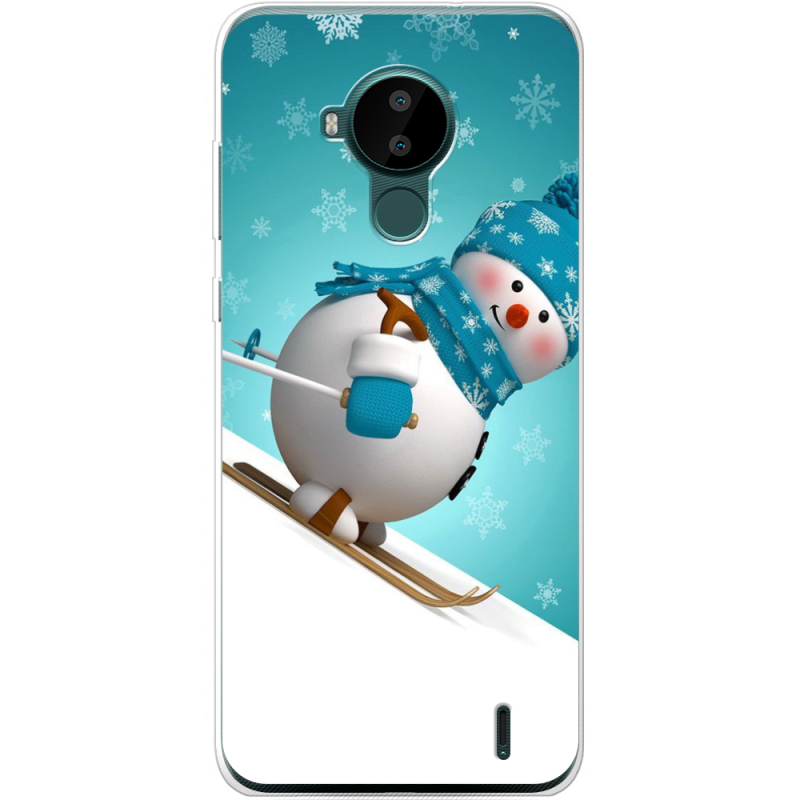 Чехол BoxFace Nokia C30 Skier Snowman