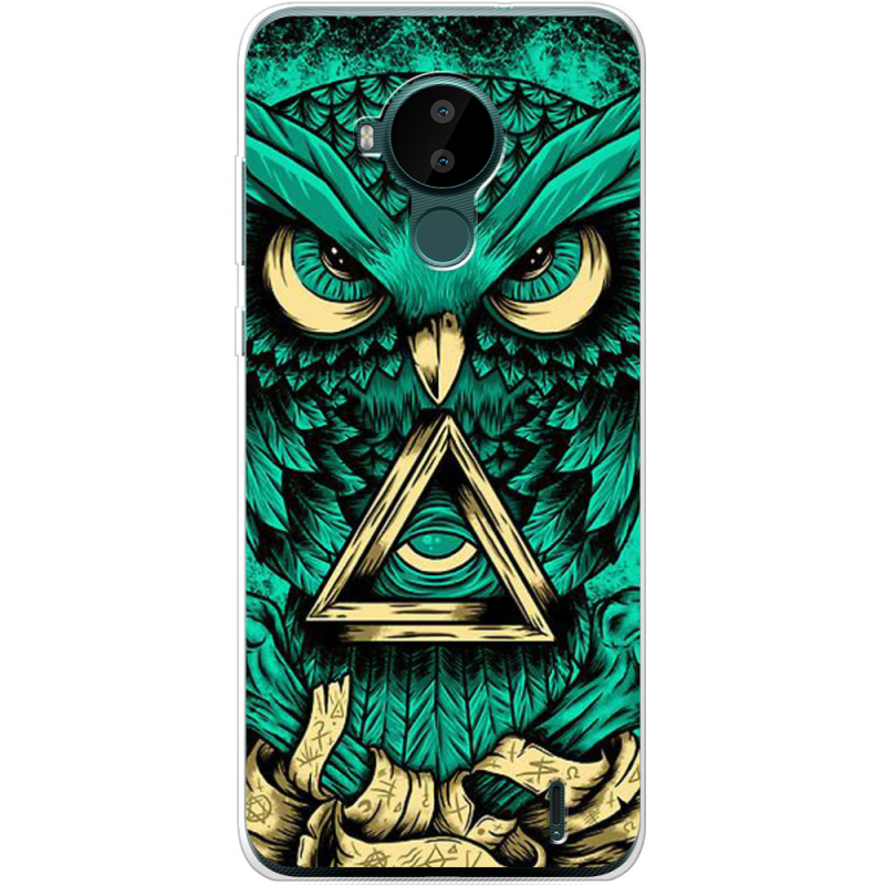 Чехол BoxFace Nokia C30 Masonic Owl