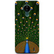 Чехол BoxFace Nokia C30 Peacocks Tail