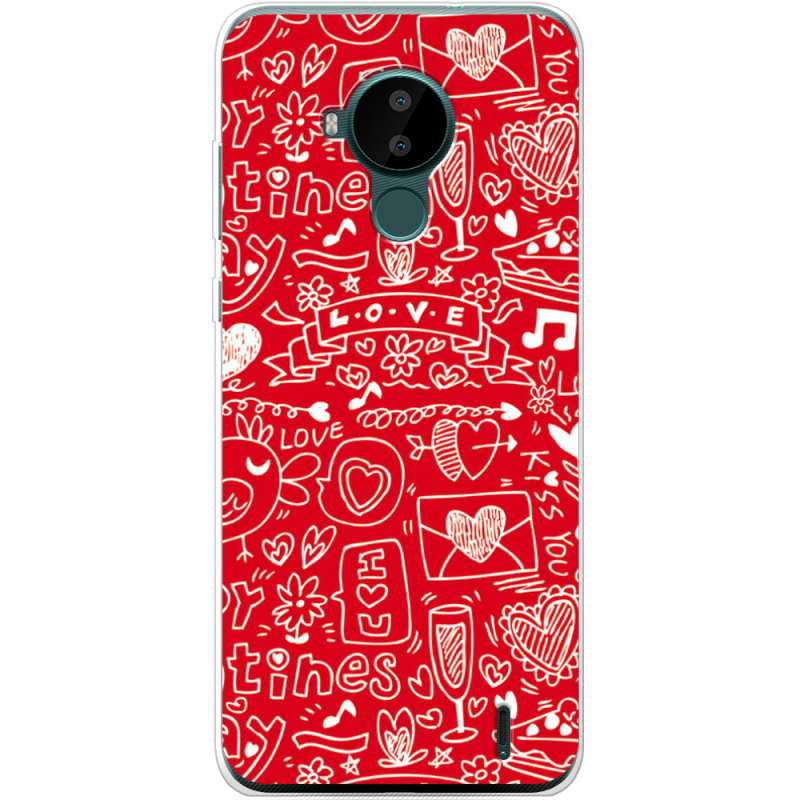 Чехол BoxFace Nokia C30 Happy Valentines