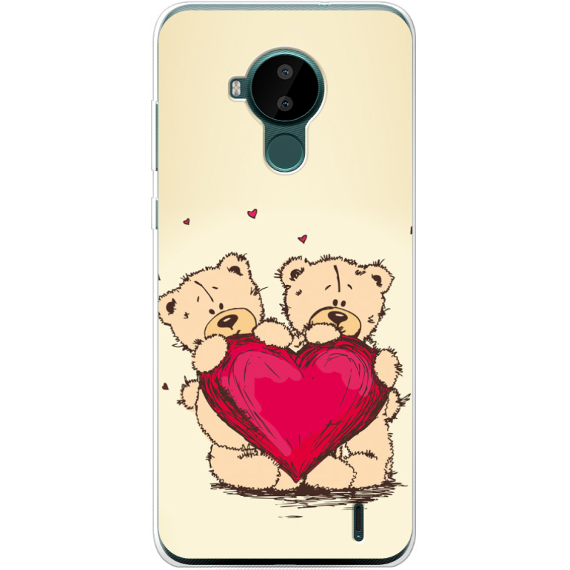 Чехол BoxFace Nokia C30 Teddy Bear Love