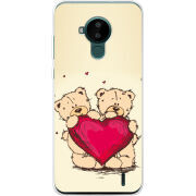 Чехол BoxFace Nokia C30 Teddy Bear Love