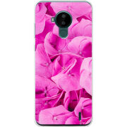 Чехол BoxFace Nokia C30 Pink Flowers