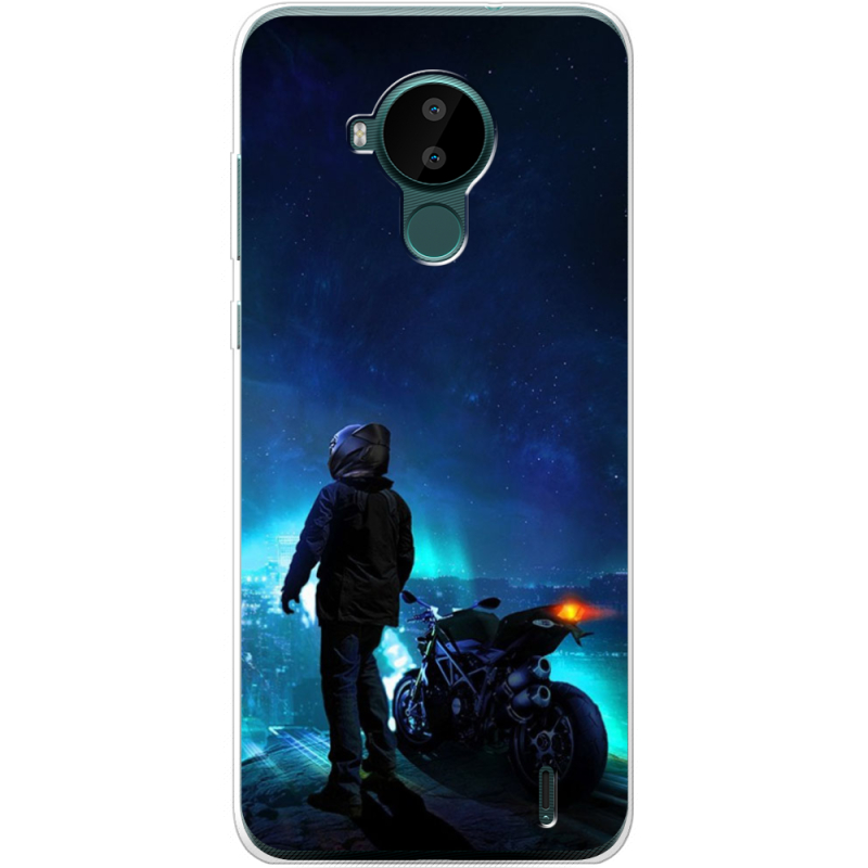 Чехол BoxFace Nokia C30 Motorcyclist