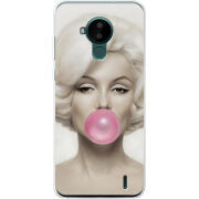 Чехол BoxFace Nokia C30 Marilyn Monroe Bubble Gum