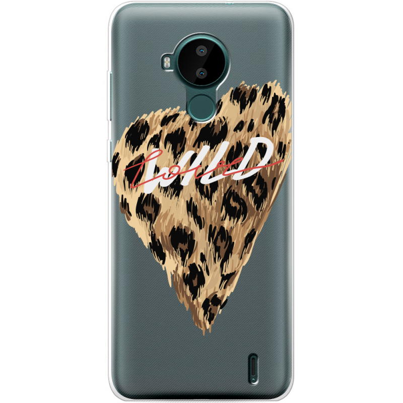 Прозрачный чехол BoxFace Nokia C30 Wild Love