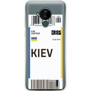 Прозрачный чехол BoxFace Nokia C30 Ticket Kiev