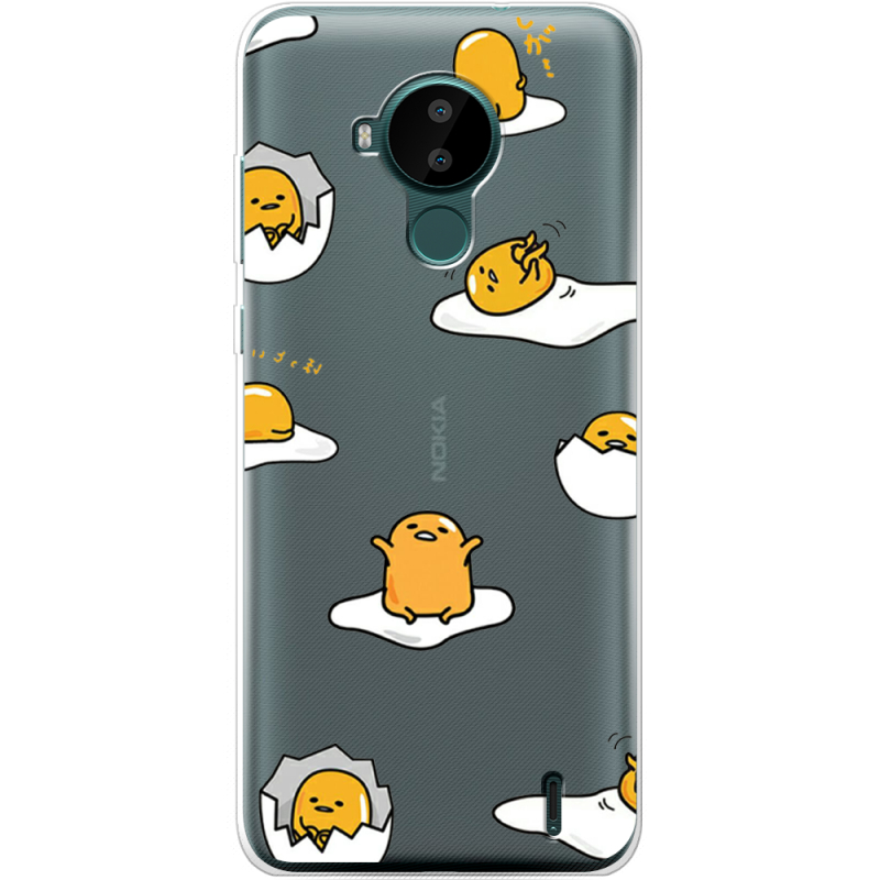 Прозрачный чехол BoxFace Nokia C30 Gudetama