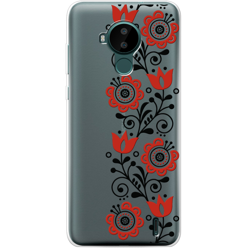 Прозрачный чехол BoxFace Nokia C30 Ethno Ornament