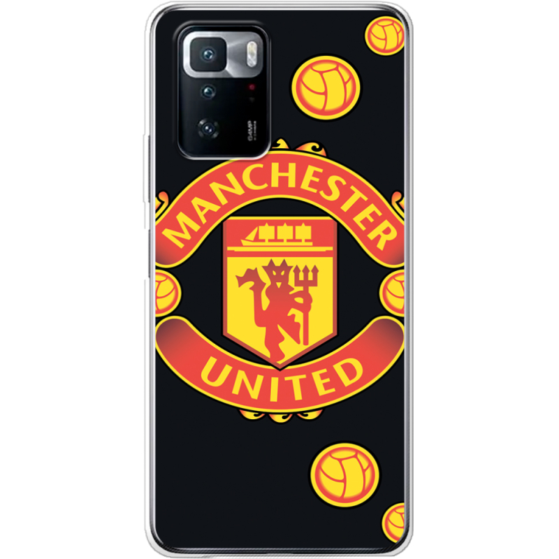 Чехол BoxFace Xiaomi Poco X3 GT FC Manchester-U