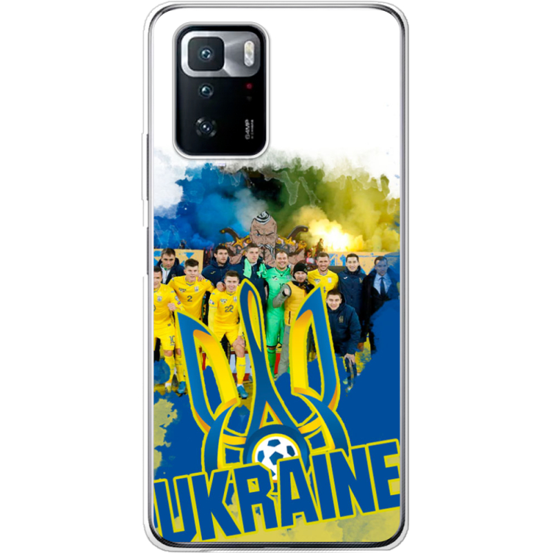 Чехол BoxFace Xiaomi Poco X3 GT Ukraine national team