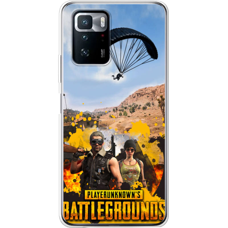 Чехол BoxFace Xiaomi Poco X3 GT Pubg parachute