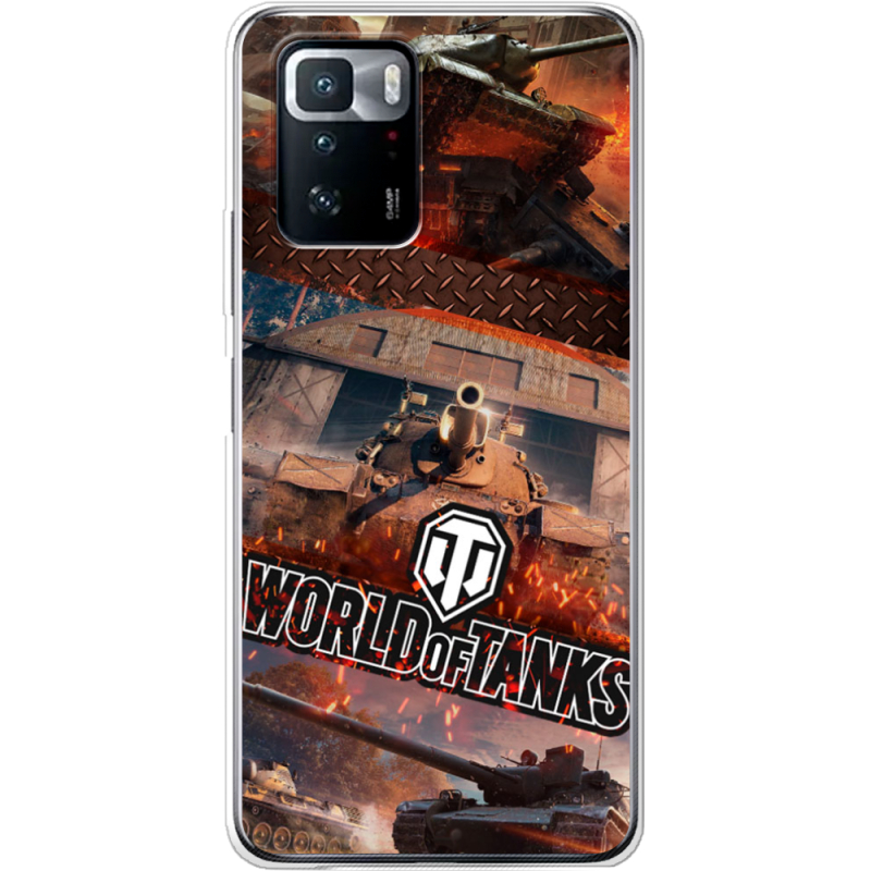 Чехол BoxFace Xiaomi Poco X3 GT World Of Tanks