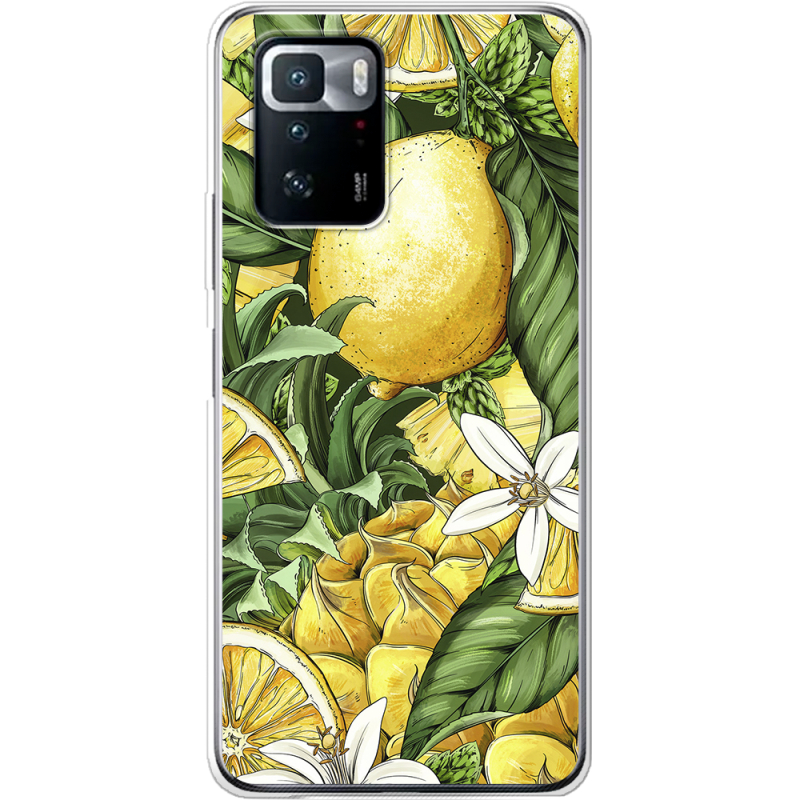 Чехол BoxFace Xiaomi Poco X3 GT Lemon Pattern