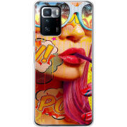 Чехол BoxFace Xiaomi Poco X3 GT Yellow Girl Pop Art