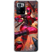 Чехол BoxFace Xiaomi Poco X3 GT Woman Deadpool