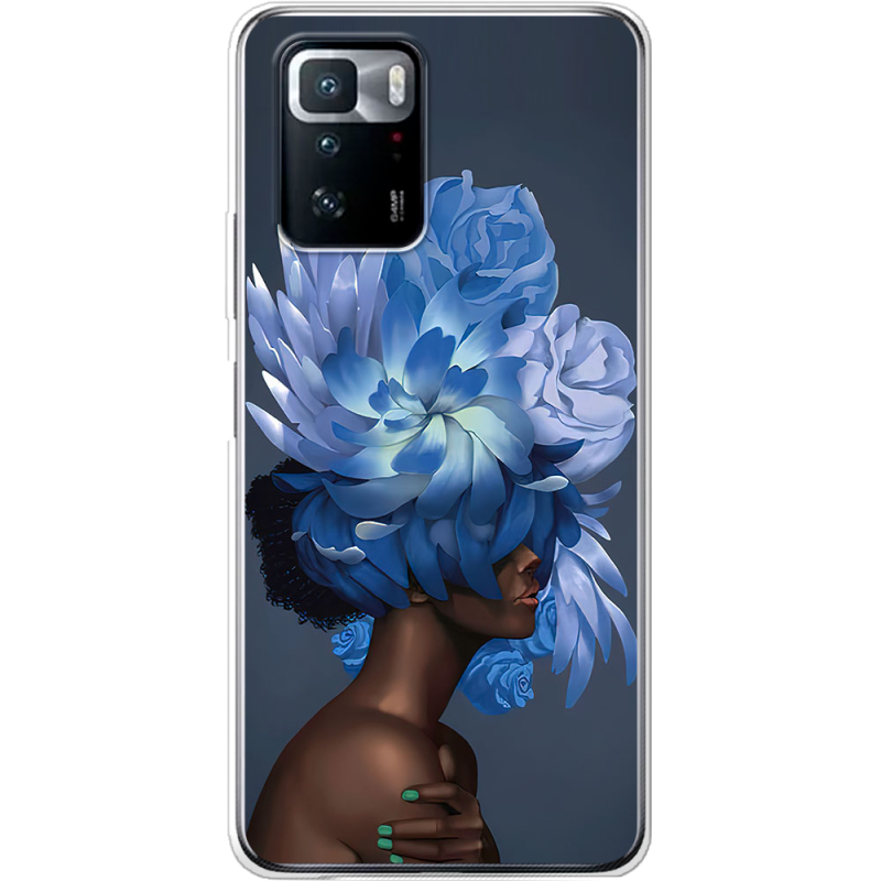 Чехол BoxFace Xiaomi Poco X3 GT Exquisite Blue Flowers