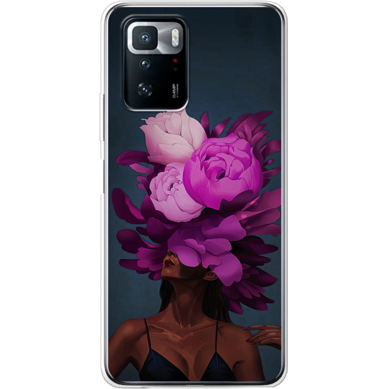 Чехол BoxFace Xiaomi Poco X3 GT Exquisite Purple Flowers