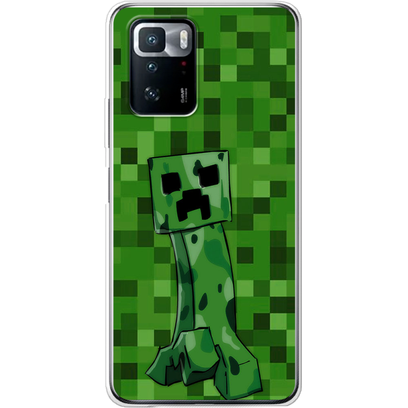 Чехол BoxFace Xiaomi Poco X3 GT Minecraft Creeper