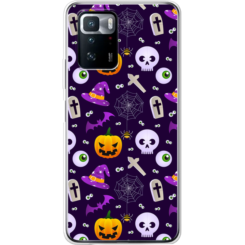 Чехол BoxFace Xiaomi Poco X3 GT Halloween Purple Mood