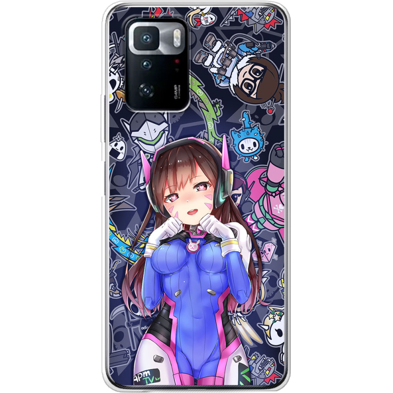 Чехол BoxFace Xiaomi Poco X3 GT Overwatch D.VA