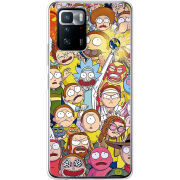 Чехол BoxFace Xiaomi Poco X3 GT Rick and Morty