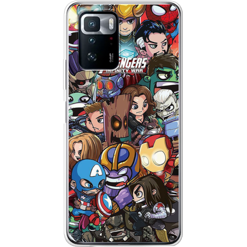 Чехол BoxFace Xiaomi Poco X3 GT Avengers Infinity War