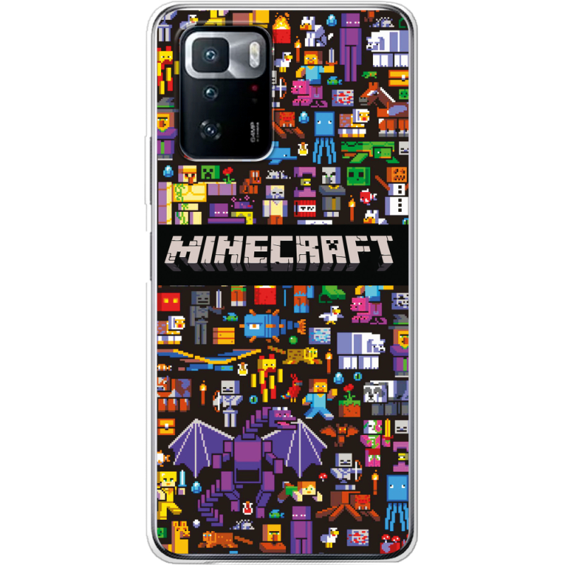 Чехол BoxFace Xiaomi Poco X3 GT Minecraft Mobbery