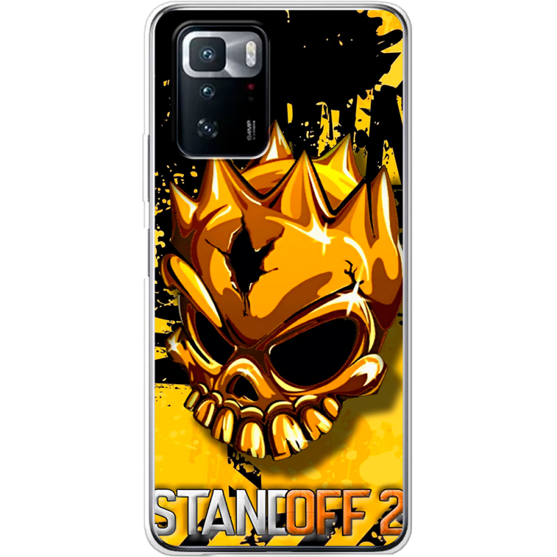 Чехол BoxFace Xiaomi Poco X3 GT StandOff 2 gold