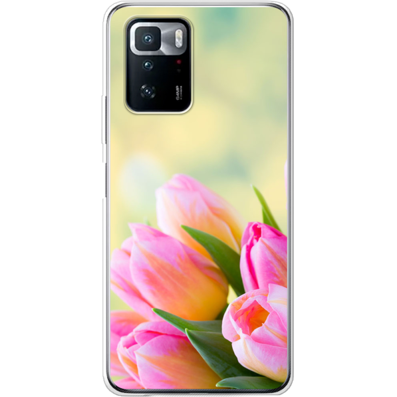 Чехол BoxFace Xiaomi Poco X3 GT Bouquet of Tulips