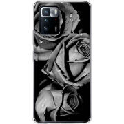 Чехол BoxFace Xiaomi Poco X3 GT Black and White Roses