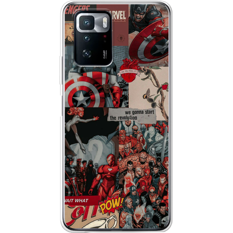 Чехол BoxFace Xiaomi Poco X3 GT Marvel Avengers