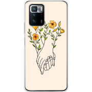 Чехол BoxFace Xiaomi Poco X3 GT Flower Hands