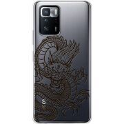 Прозрачный чехол BoxFace Xiaomi Poco X3 GT Chinese Dragon