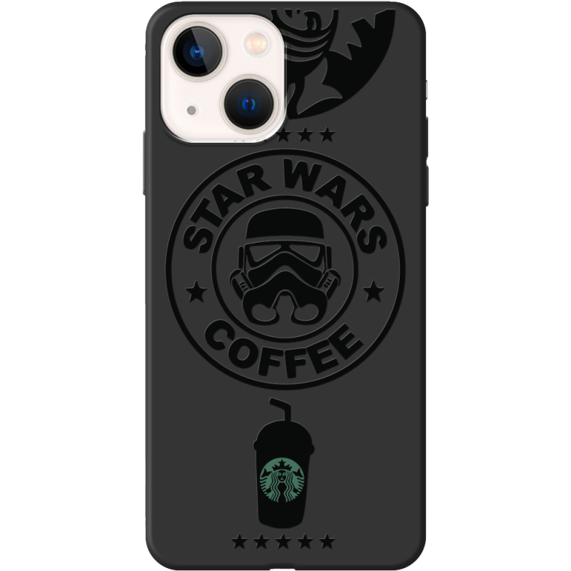 Черный чехол BoxFace Apple iPhone 13 Dark Coffee
