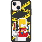 Черный чехол BoxFace Apple iPhone 13 White Bart