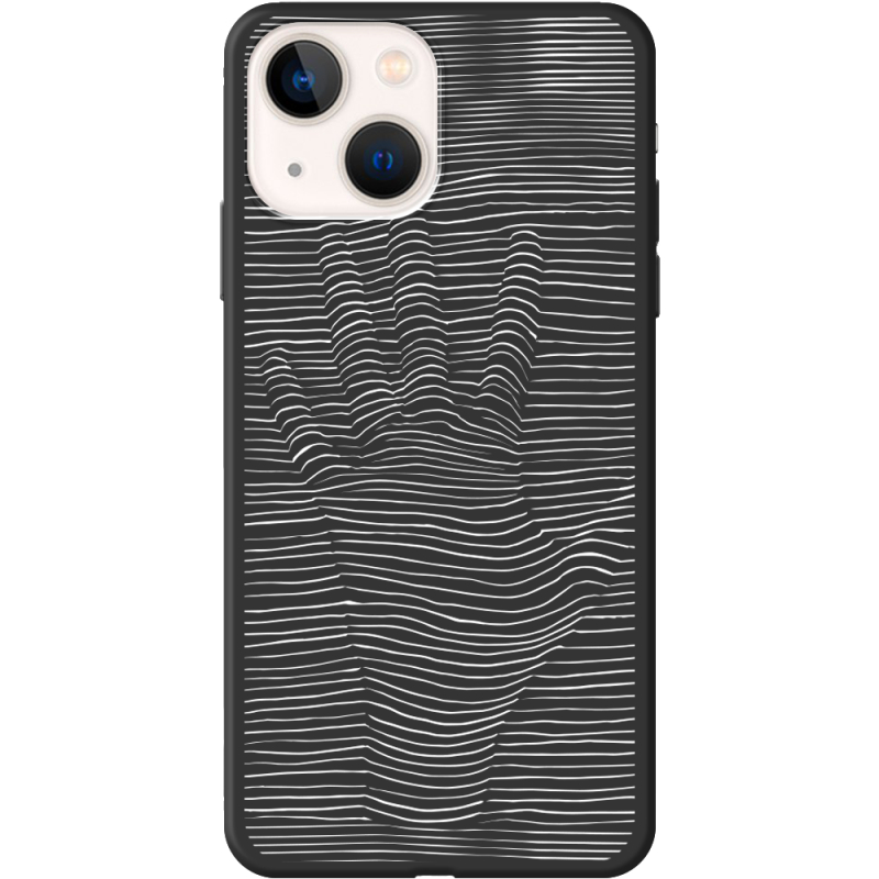 Черный чехол BoxFace Apple iPhone 13 Optical Hand