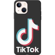 Черный чехол BoxFace Apple iPhone 13 Tik Tok