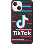 Черный чехол BoxFace Apple iPhone 13 Tik Tok