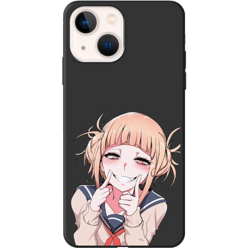 Черный чехол BoxFace Apple iPhone 13 Himiko Toga Smile