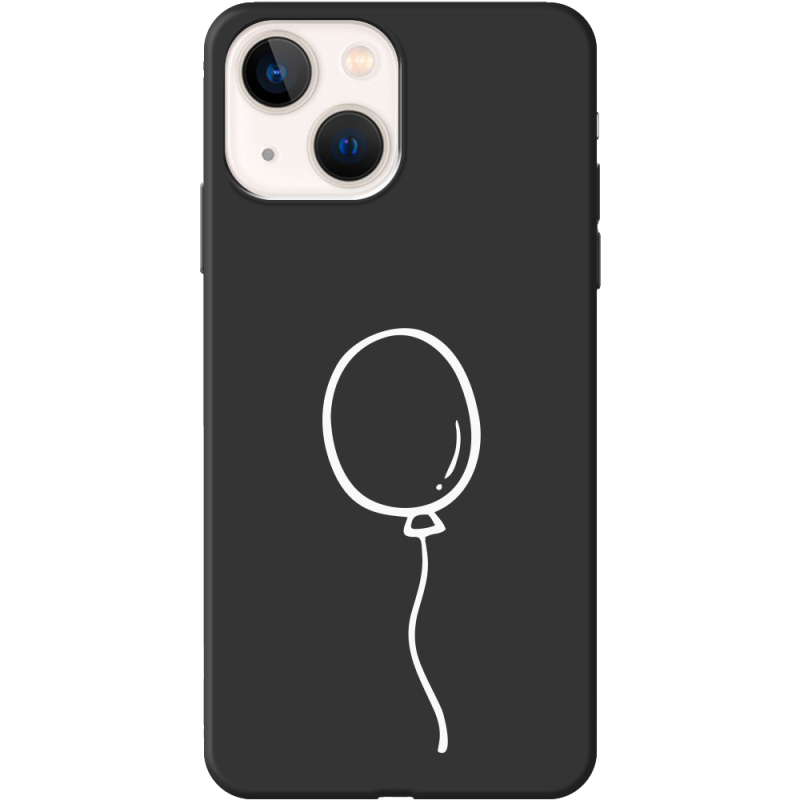 Черный чехол BoxFace Apple iPhone 13 Balloon