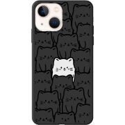 Черный чехол BoxFace Apple iPhone 13 