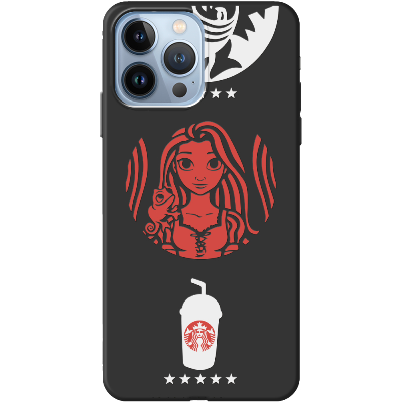 Черный чехол BoxFace Apple iPhone 13 Pro RedWhite Coffee