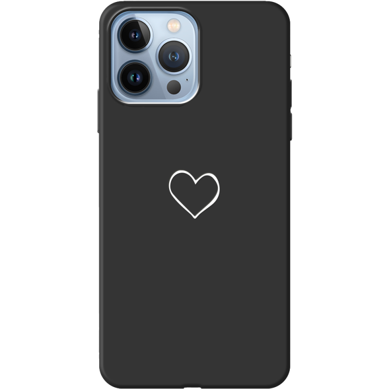 Черный чехол BoxFace Apple iPhone 13 Pro My Heart