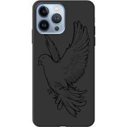 Черный чехол BoxFace Apple iPhone 13 Pro Dove
