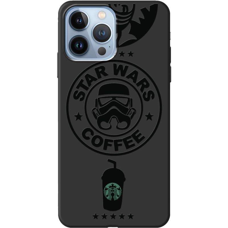 Черный чехол BoxFace Apple iPhone 13 Pro Max Dark Coffee