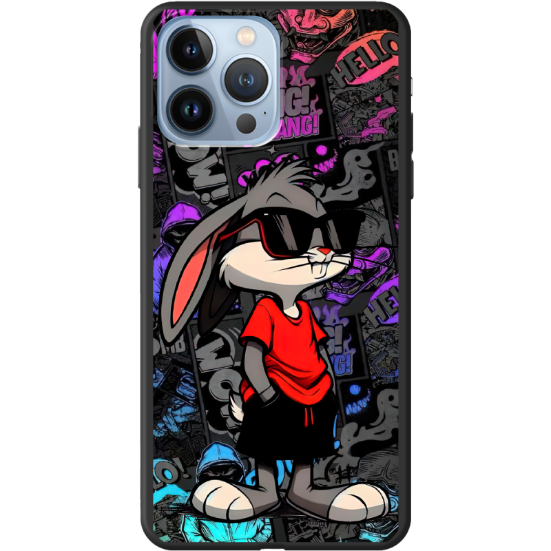 Черный чехол BoxFace Apple iPhone 13 Pro Max Малий вухань